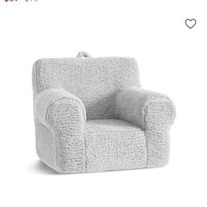 Grey Sherpa cover for anywhere chair